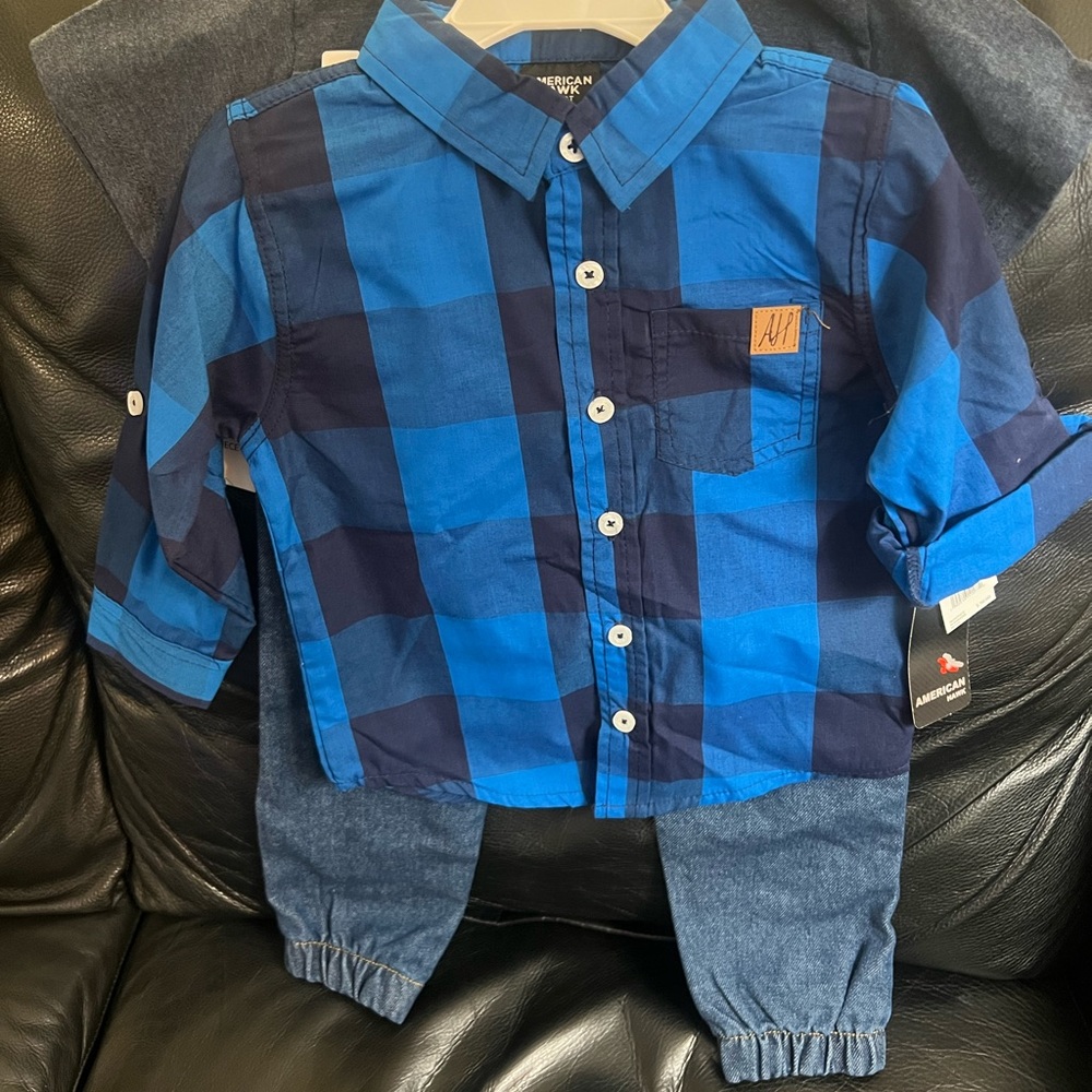 New with tags American Hawk 3-piece set